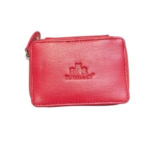 Rowallan Red leather mini jewelry box case